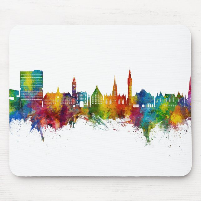 Lille France Skyline Mouse Pad (Front)