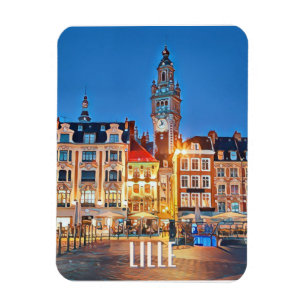 Lille Photo Vintage  Magnet