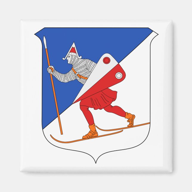 Lillehammer Coat of Arms Magnet (Front)