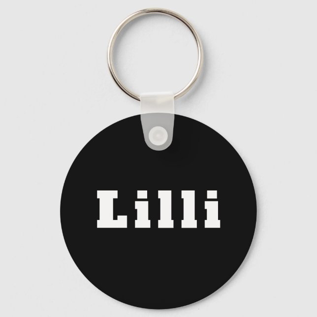 Lilli Key Ring (Front)