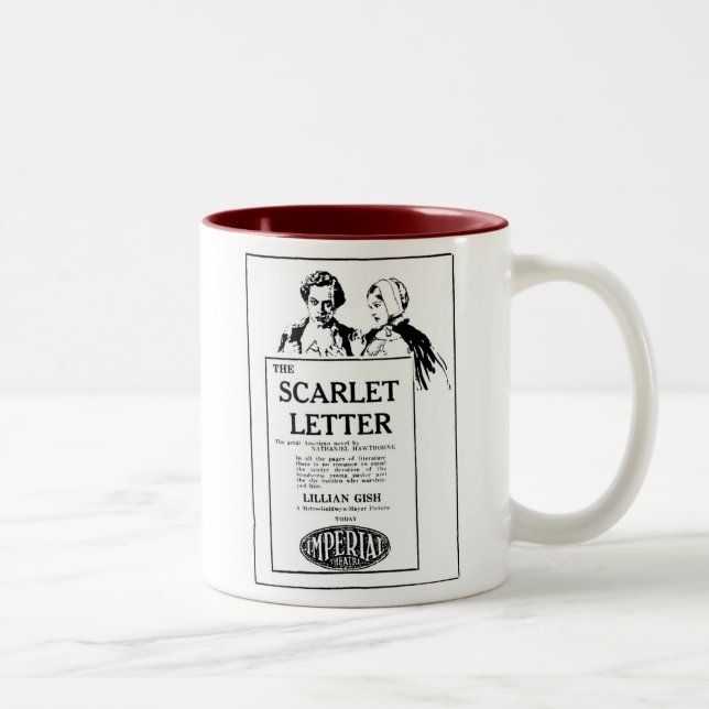 Lillian Gish THE SCARLET LETTER 1927 Two-Tone Coffee Mug (Right)