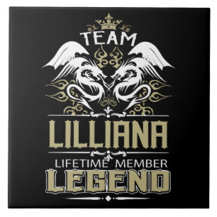 Lilliana Lilliana Dragon Lifetime Member Legend Ceramic Tile
