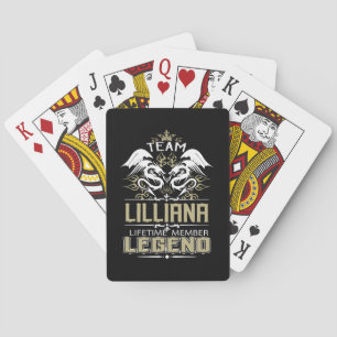 Lilliana Lilliana Dragon Lifetime Member Legend Playing Cards
