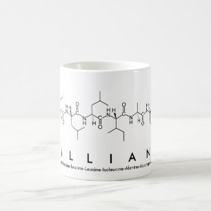Lilliana peptide name mug