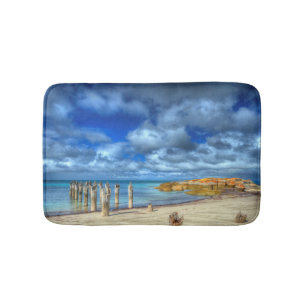 Lillies Beach Wybalena, Flinders Island Bath Mat