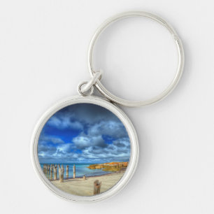 Lillies Beach Wybalena, Flinders Island Key Ring