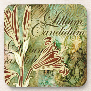 Lillium Candidum Coaster