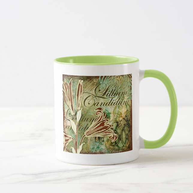 Lillium Candidum Mug (Right)