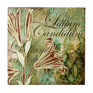 Lillium Candidum Tile