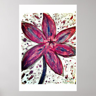 Lillium Orientale Poster