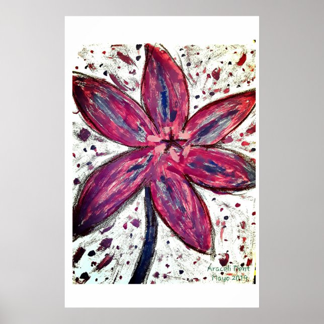 Lillium Orientale Poster (Front)