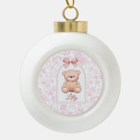 Lilly | Custom Pink Teddy Bear Nursery Design