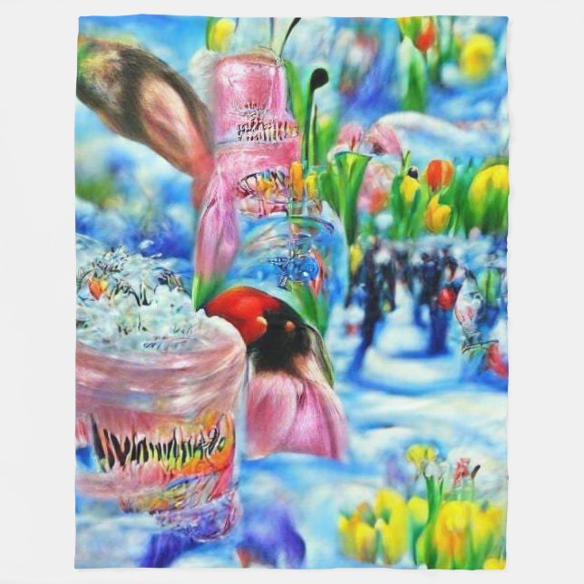 Lilly Fleece Blanket (Front)