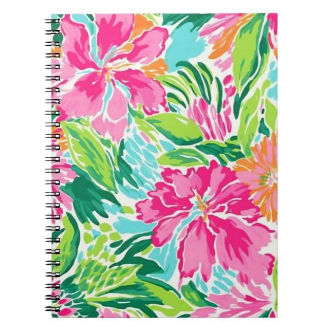 Lilly Floral Notebook  (Front)