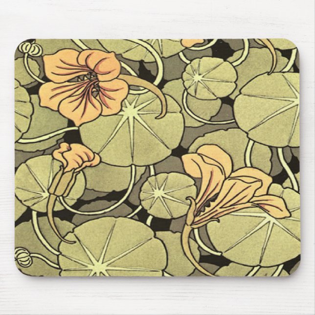 Lilly Flowers Mouse Pad (Front)