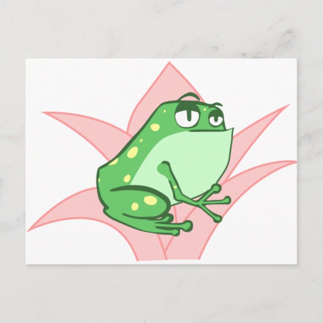 Lilly Frog Postcard (Front)