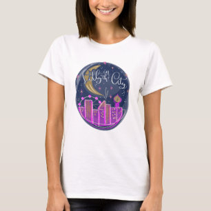 Lilly in the City Ladies Fit T-shirt