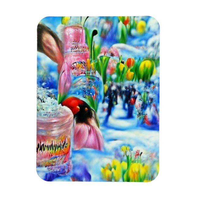 Lilly Magnet (Vertical)