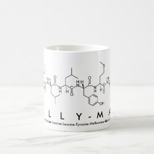 Lilly-May peptide name mug
