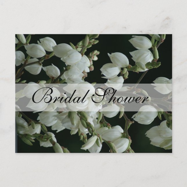 Lilly of the Valley Wedding Event Invitation (Front)