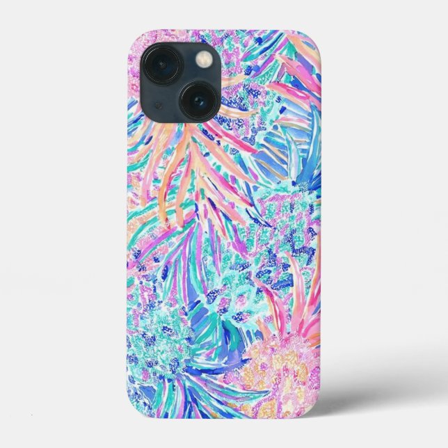Lilly Palm Beach Colourful Fun Case-Mate iPhone Case (Back)