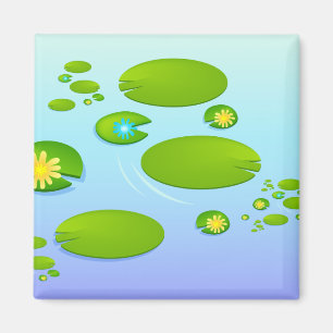 Lilly Pond Magnet