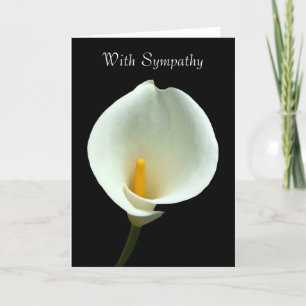 Lilly Sympathy Card