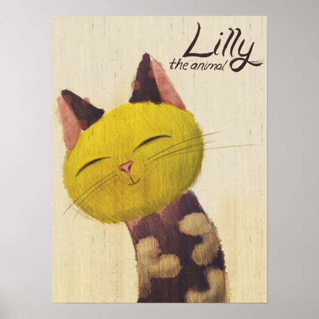 Lilly The Cat Poster (Front)