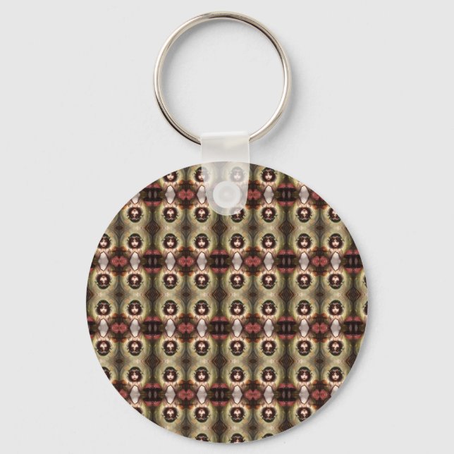 Lilly whimsical mushroom fairy key ring (Front)