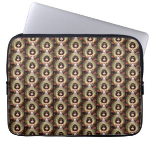 Lilly whimsical mushroom fairy laptop sleeve