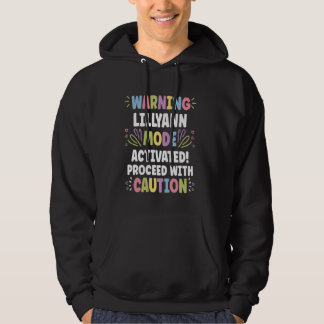LILLYANN Personalised Name Funny Cute Custom LILLY Hoodie