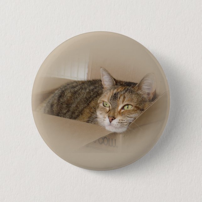 Lily #1 6 cm round badge (Front)