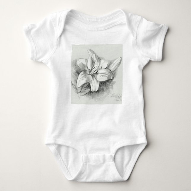 lily-2 baby bodysuit (Front)