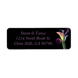 Lily Address Label Return Address Label