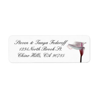 Lily Address Label Return Address Label
