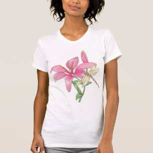 Lily and Dragonfly T-Shirt