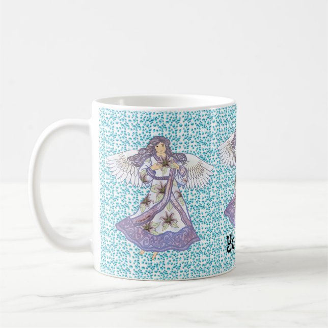 lily  angel coffee mug (Left)