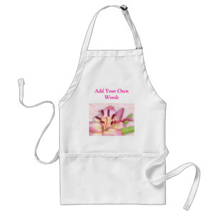 Lily Apron-add your own words Standard Apron