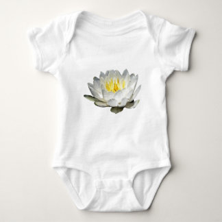 Lily Art Baby Girl White Lily Bodysuit