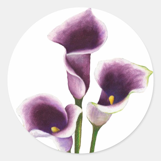 Lily Art Sticker (Front)