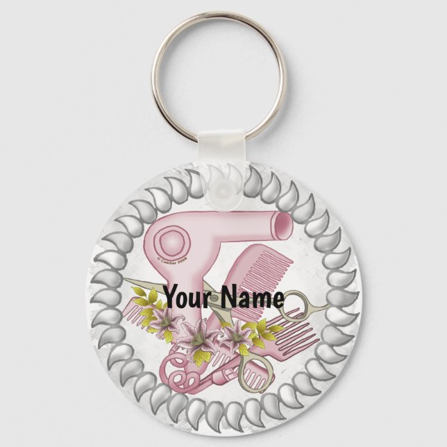 Lily Beauty Parlour   Key Ring (Front)