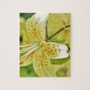 Lily Blooms Wedding Parties Jigsaw Puzzle