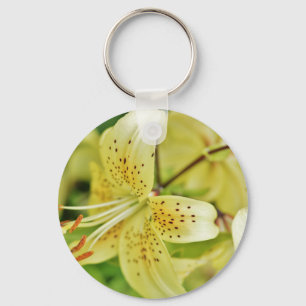 Lily Blooms Wedding Parties Key Ring