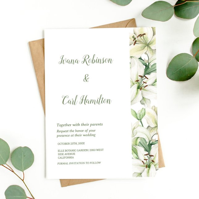 LILY Blossom Elegance Invitation (Creator Uploaded)
