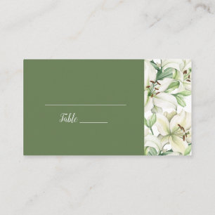 LILY Blossom Elegance Place Card