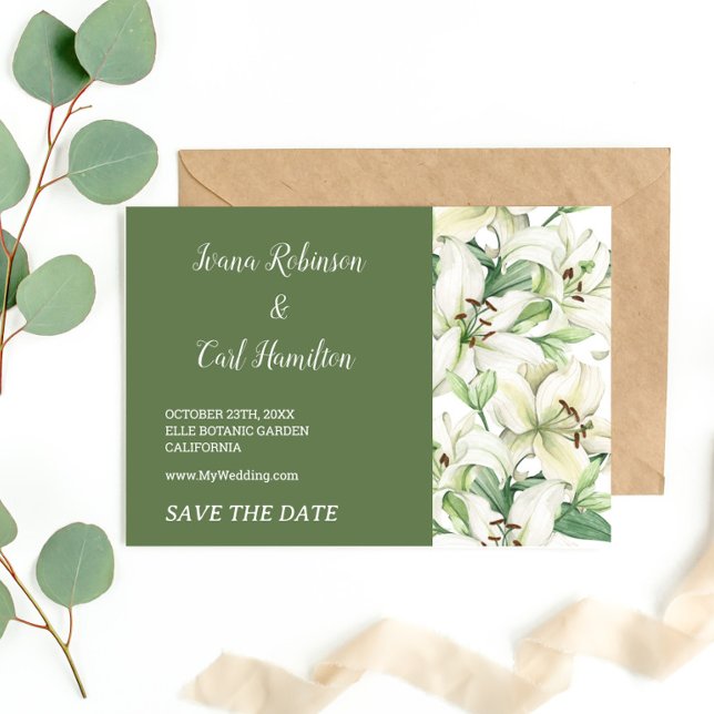 LILY Blossom Elegance Save The Date (Creator Uploaded)