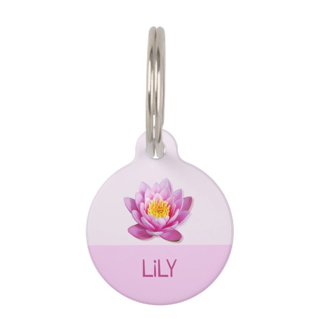 Lily Cat Dog Name Pet Tag (Front)