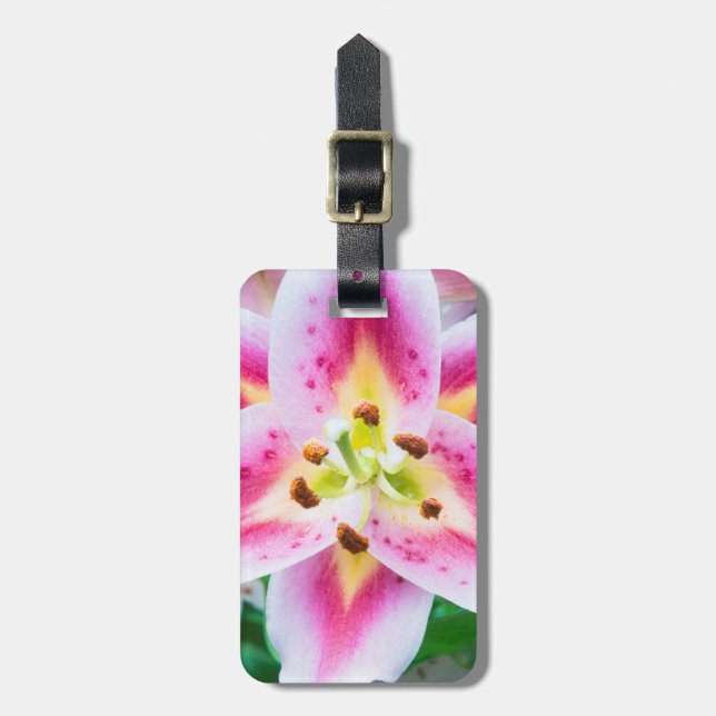 Lily Close-up Luggage Tag (Front Vertical)