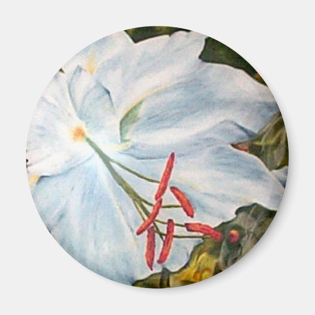 Lily Flower Magnet (Front)