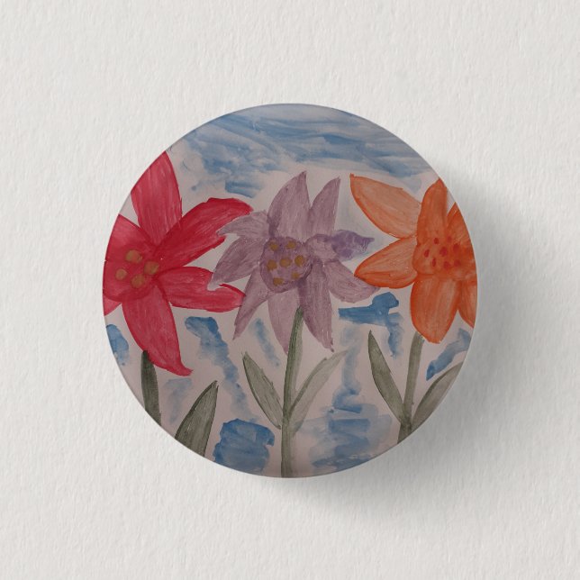 Lily Flowers Badge (Front)